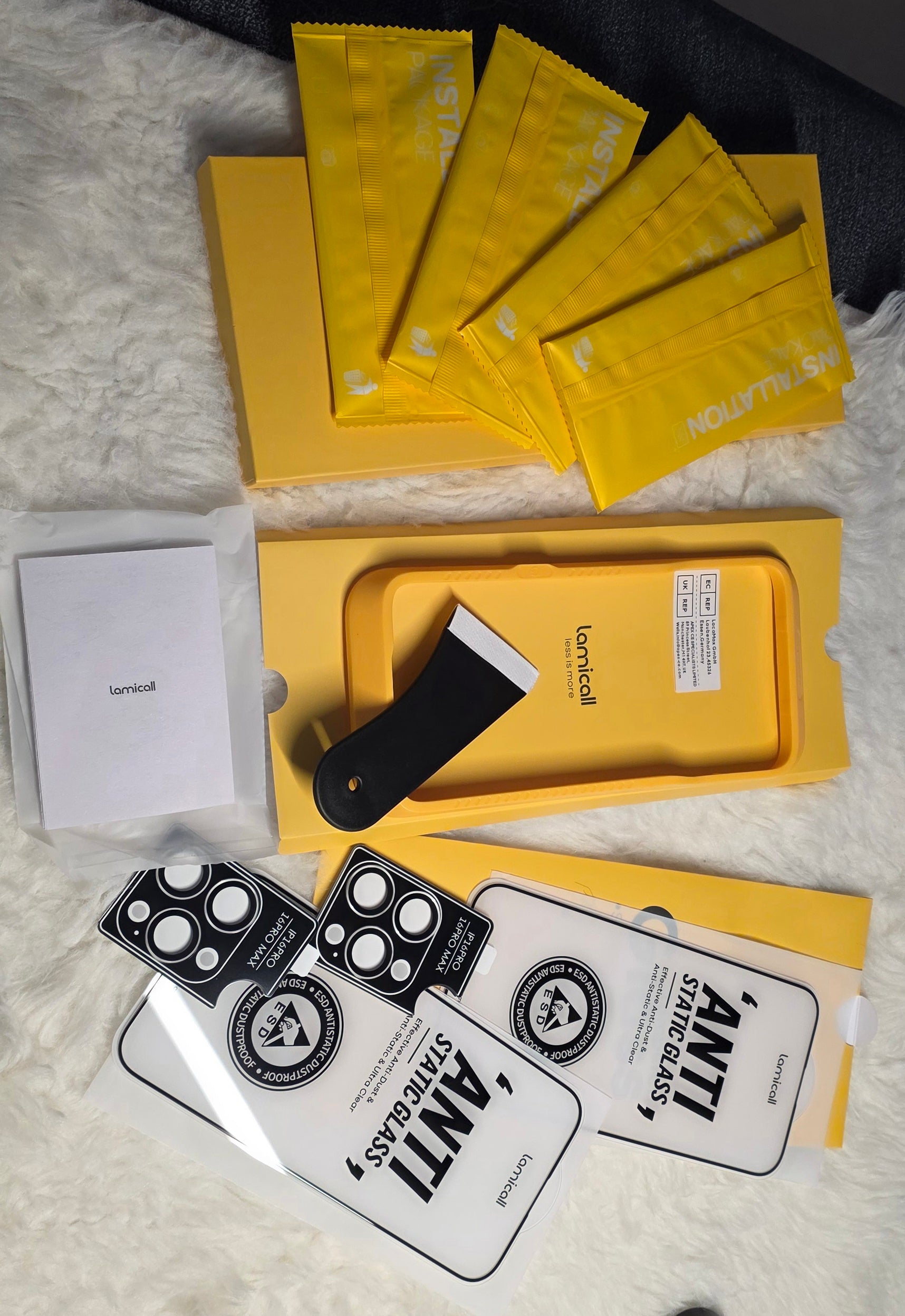 📱 Verre Trempé iPhone 16 Pro Max – Pack Premium 🔥