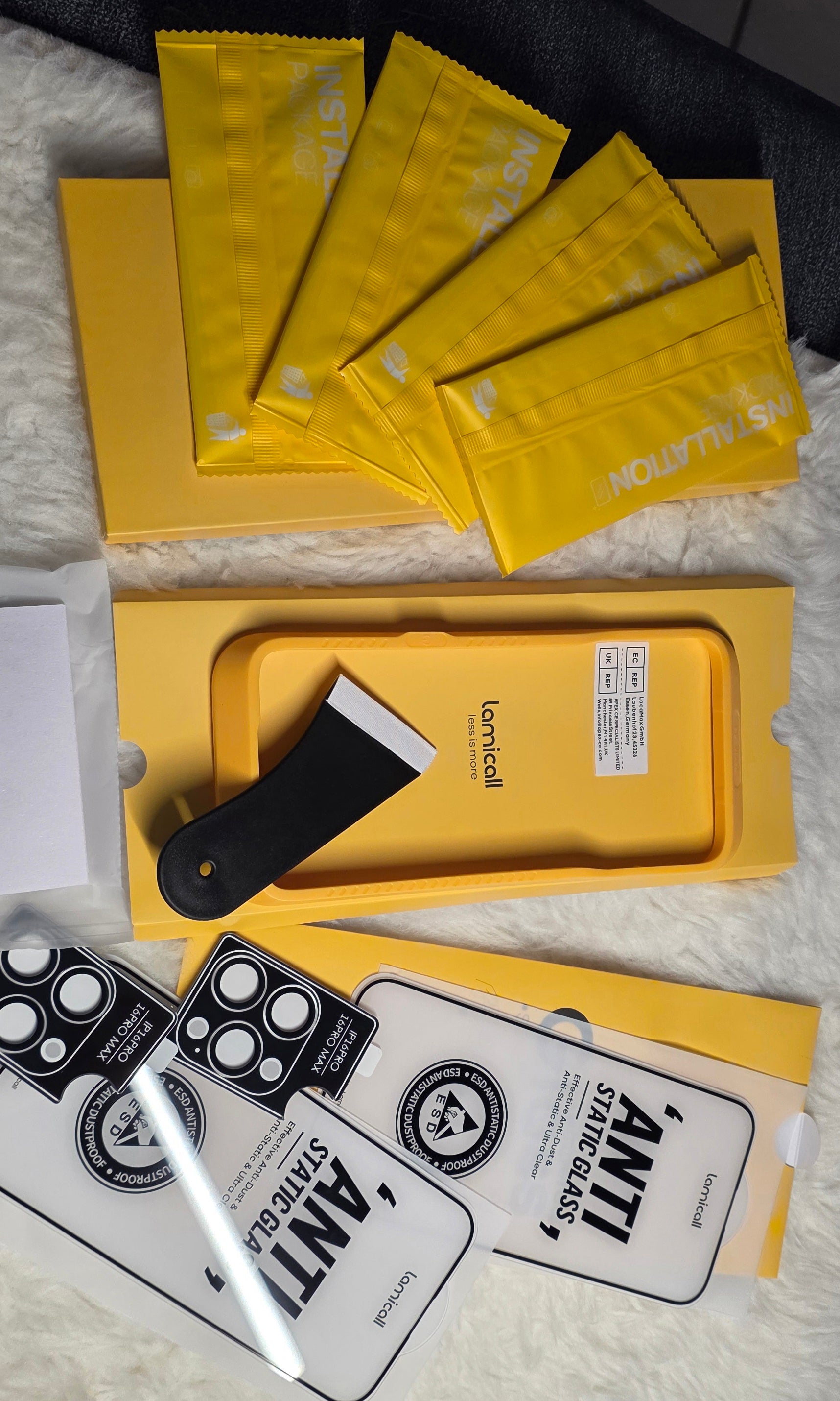 📱 Verre Trempé iPhone 16 Pro Max – Pack Premium 🔥