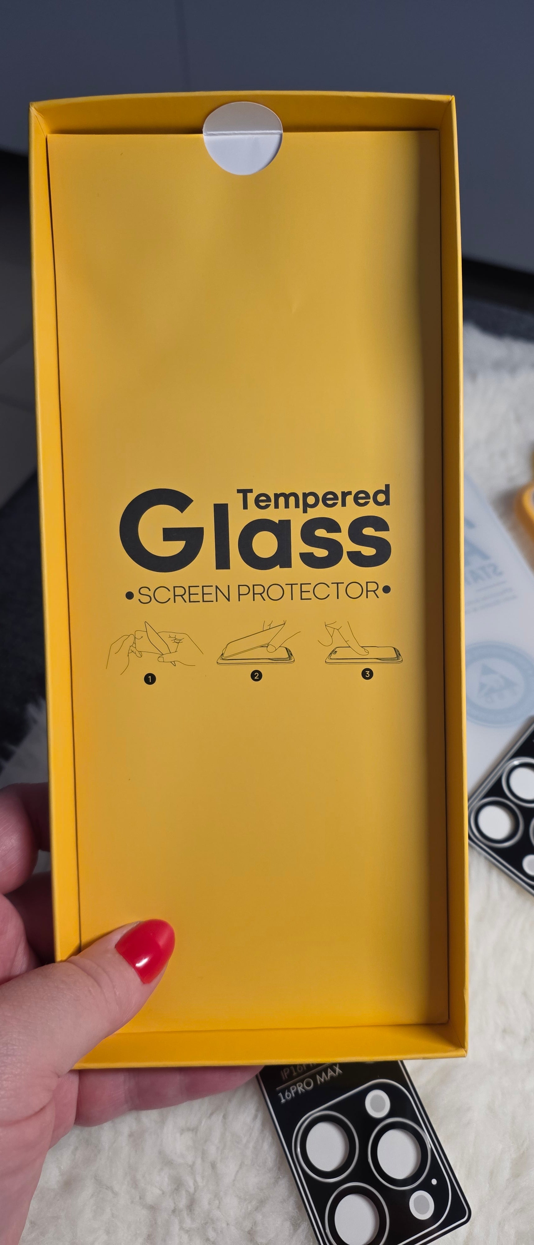 📱 Verre Trempé iPhone 16 Pro Max – Pack Premium 🔥