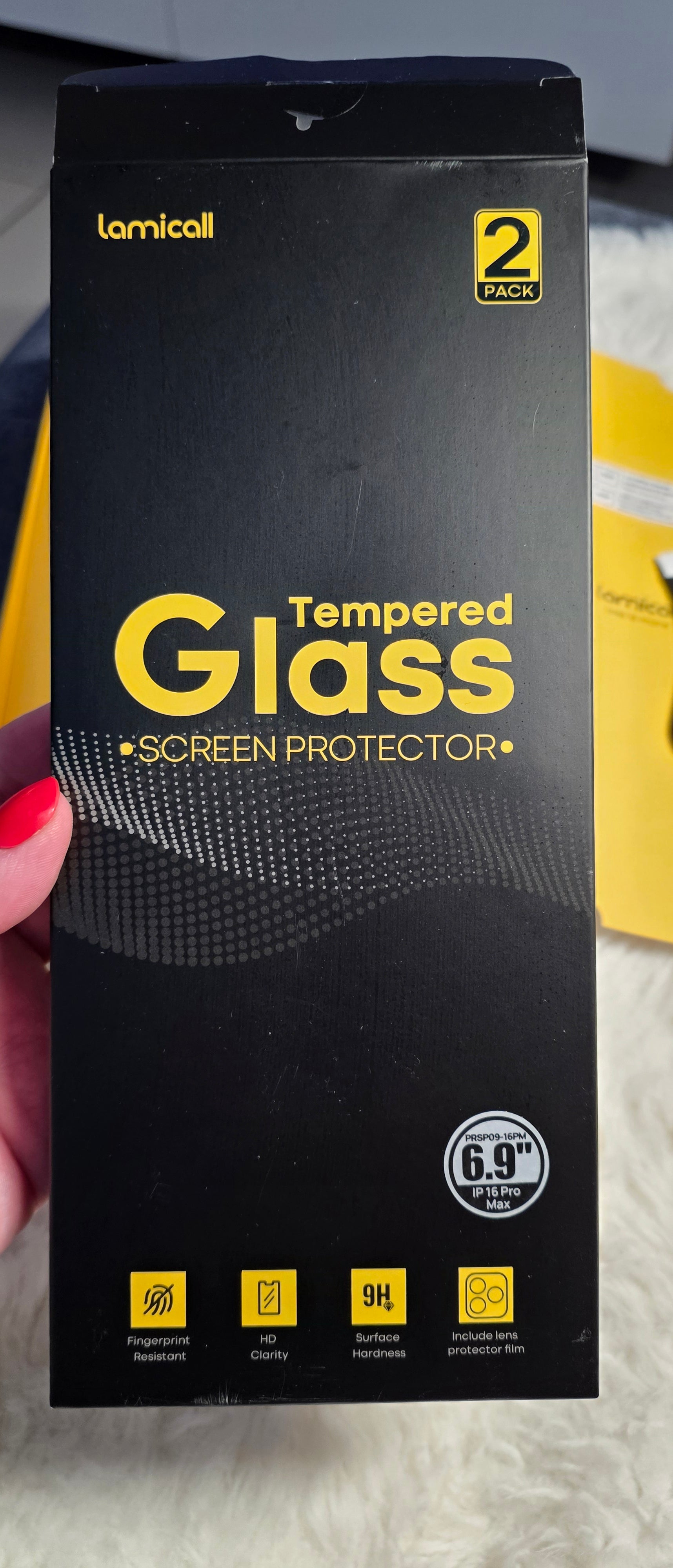 📱 Verre Trempé iPhone 16 Pro Max – Pack Premium 🔥