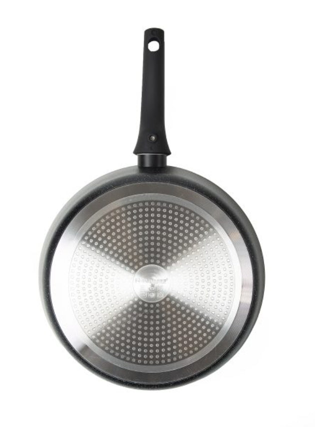 Sauteuse Profonde 28 cm – 4,2 L avec Couvercle Verre & Manche Amovible – Tous Feux dont Induction 🍳