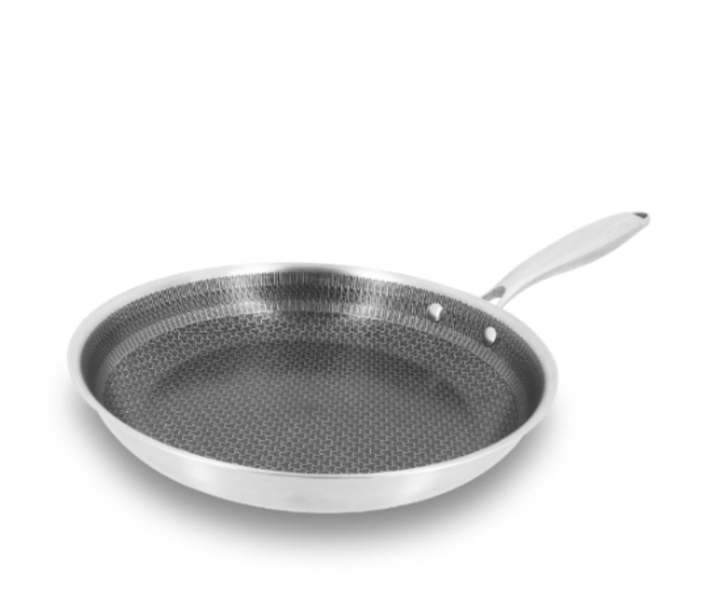 Poêle Menastyl TRINOX Ø 28 cm – Triple inox sans PFAS