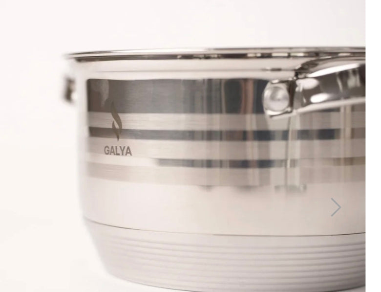 Batterie de Cuisine Herzberg 12 Pièces en Acier Inoxydable – Élégance & Durabilité