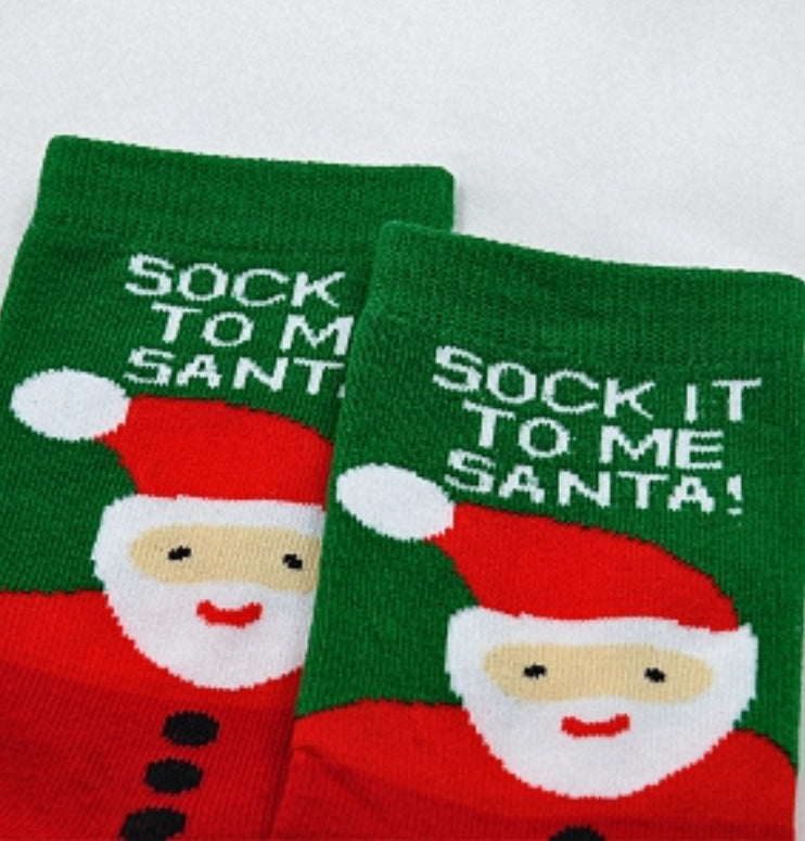Chaussettes Fantaisie Taille Unique – Modèle Noël & Modèle Chat 🧦✨