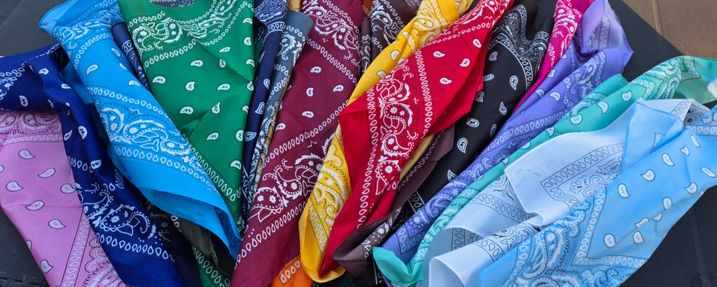 Bandanas Tendance – 20 Coloris