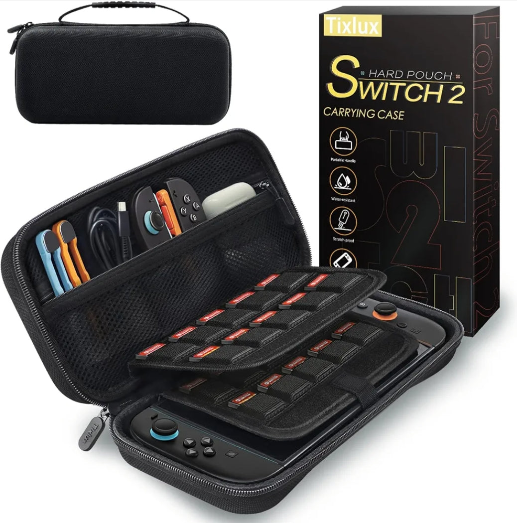 Housse rigide Nintendo Switch 2 (2025) + pack complet + films écran – NEUF 🔥🎮