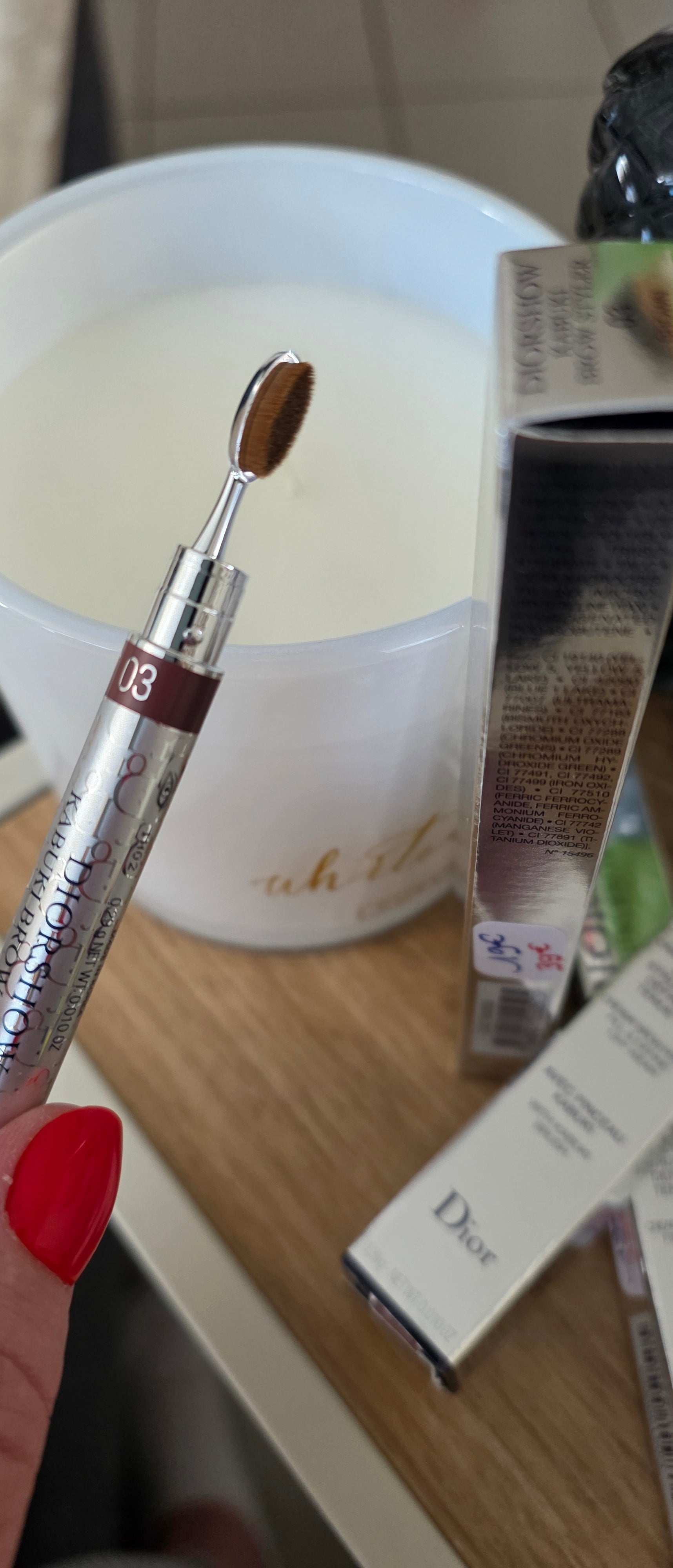 DIORSHOW KABUKI BROW STYLER DIOR 03 BROWN – SOURCILS PARFAITS LONGUE TENUE
