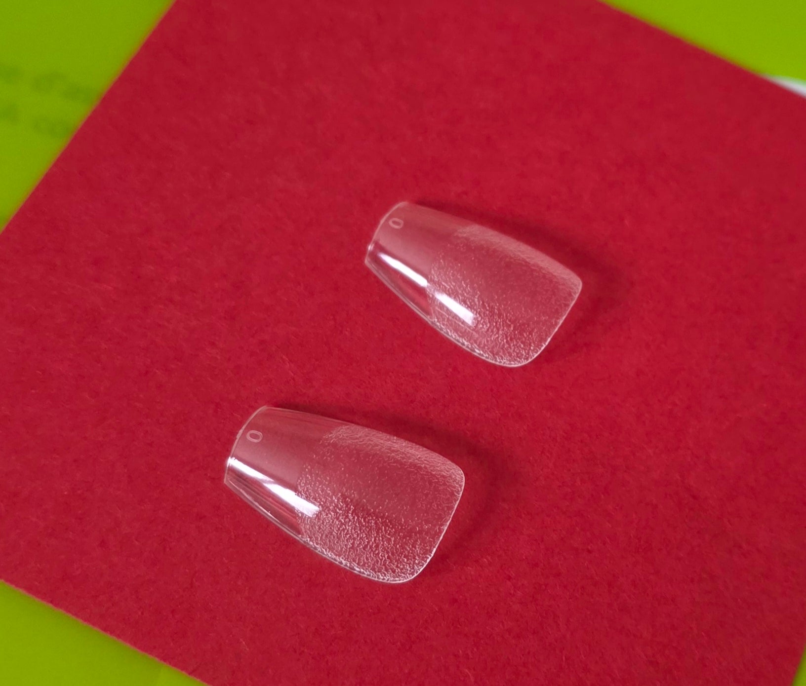 Capsules Gel X Transparentes Formes différentes disponibles – Faux Ongles Professionnels