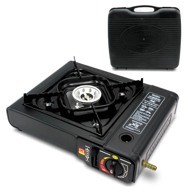 Réchaud à Gaz Portable SUNLIGHT 2200W – Réchaud de Camping Butane 1 Feu avec Mallette