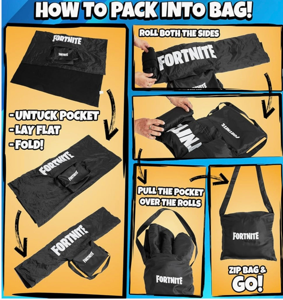 Poncho de Pluie Fortnite Officiel – Enfant 6 à 14 ans 🌧️🎮