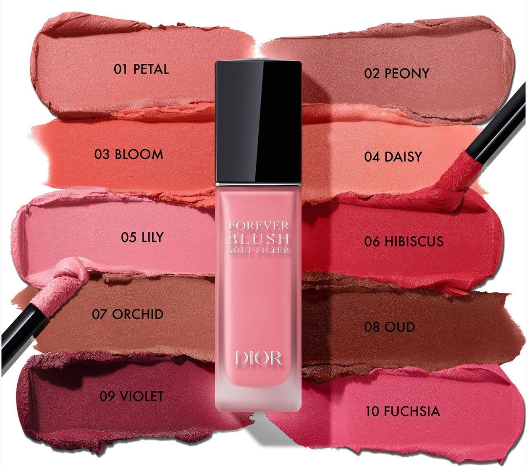 DIOR FOREVER BLUSH SOFT FILTER – BLUSH LIQUIDE EFFET CLOUD SKIN COULEUR PEONA