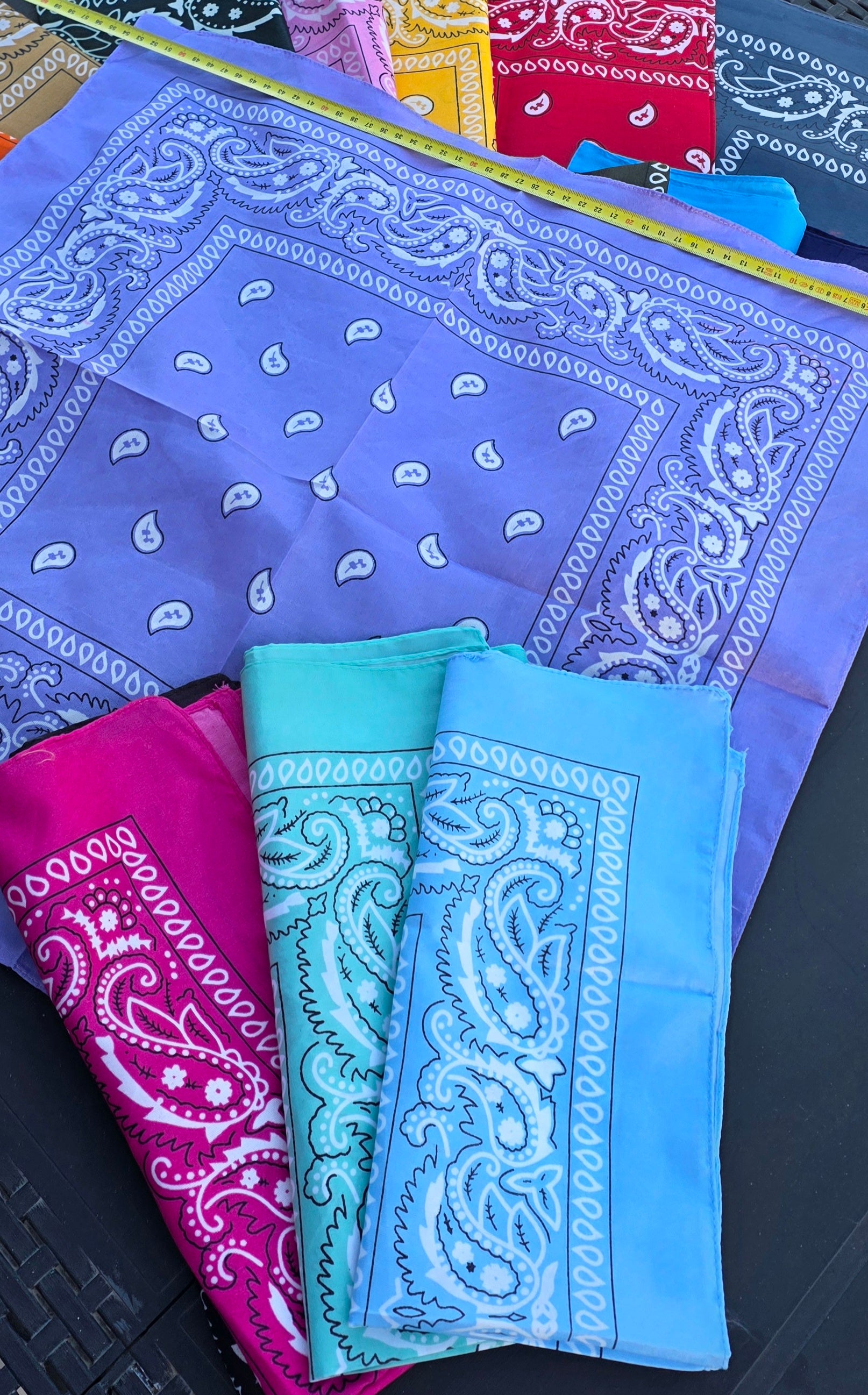 Bandanas Tendance – 20 Coloris