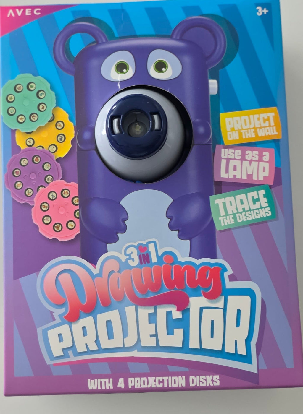 Mini Projecteur Dessin Enfant 3-en-1