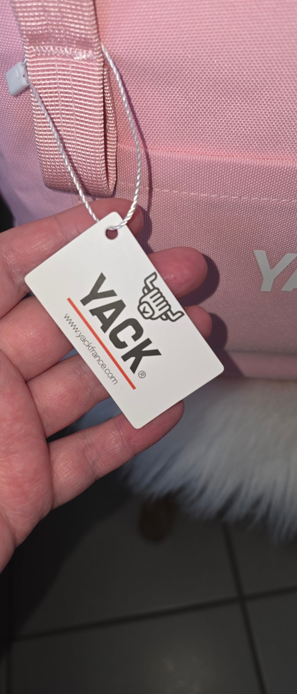 Sac isotherme YACK rose premium 🌸 – Design élégant & haute qualité