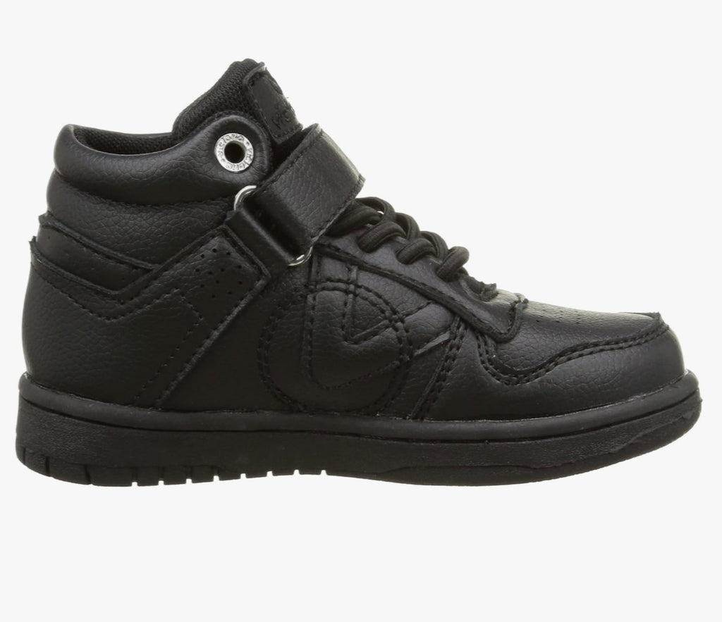 Baskets montantes Victoria noires neuves – Garçon – Taille 26 👟