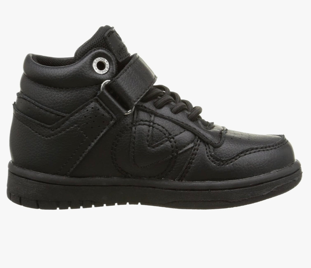 Baskets montantes Victoria noires neuves – Garçon – Taille 26 👟