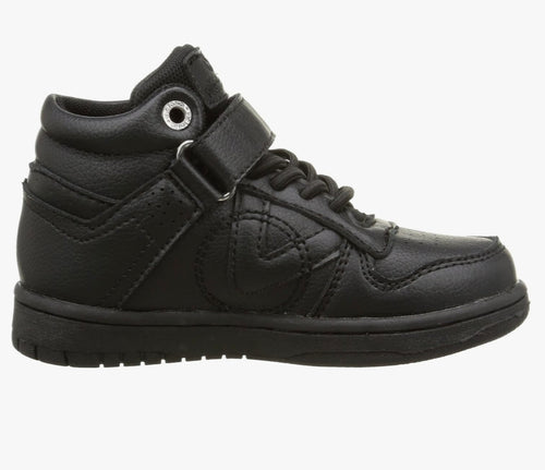 Baskets montantes Victoria noires neuves – Garçon – Taille 26 👟