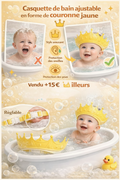 Couronne de Bain Bébé Anti-Larmes