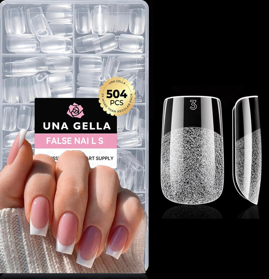 Capsules Gel X Transparentes Formes différentes disponibles – Faux Ongles Professionnels