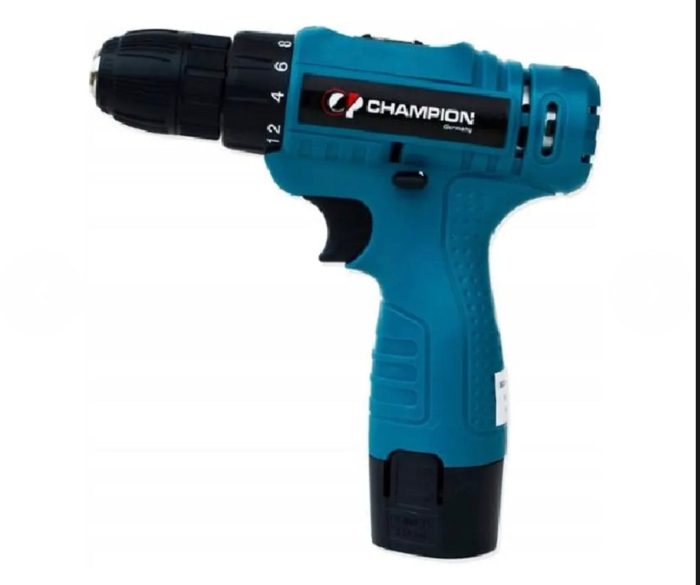 Perceuse Visseuse Sans Fil Champion CP-1514 – 18V Rechargeable avec Mallette