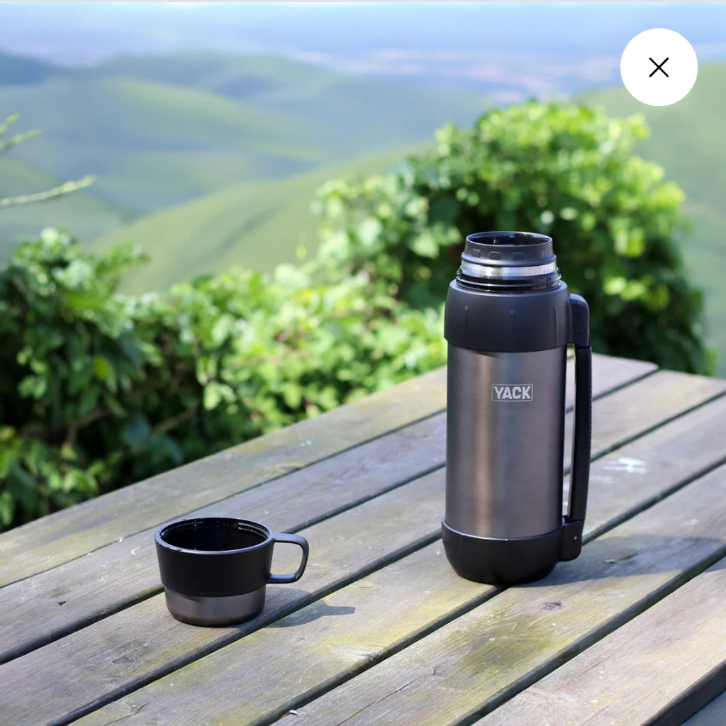 Bouteille Isotherme YACK – Acier Inoxydable Double Paroi 🧊☕🔥