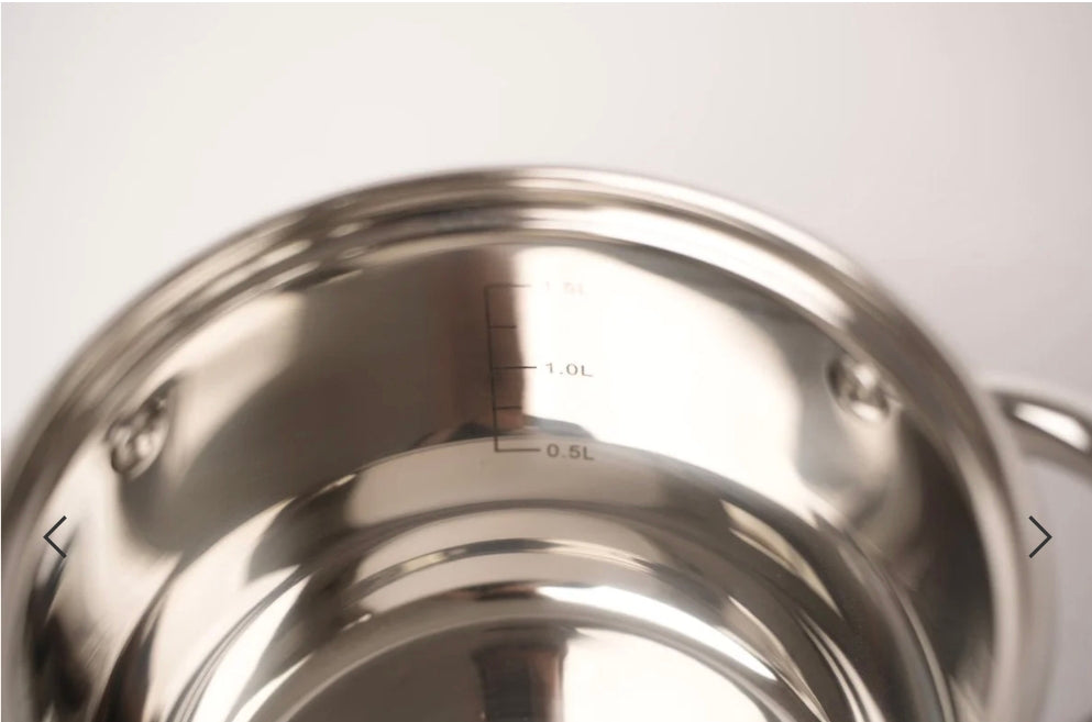 Batterie de Cuisine Herzberg 12 Pièces en Acier Inoxydable – Élégance & Durabilité