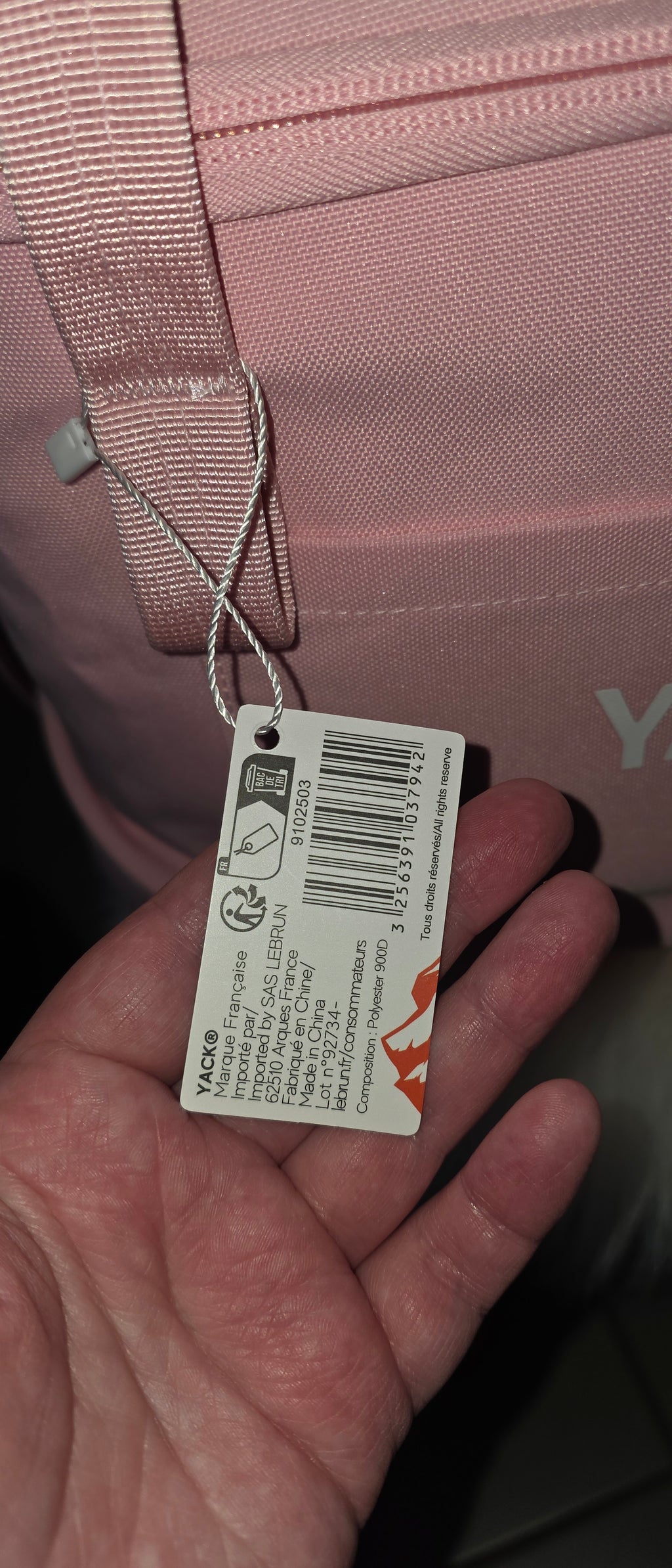 Sac isotherme YACK rose premium 🌸 – Design élégant & haute qualité
