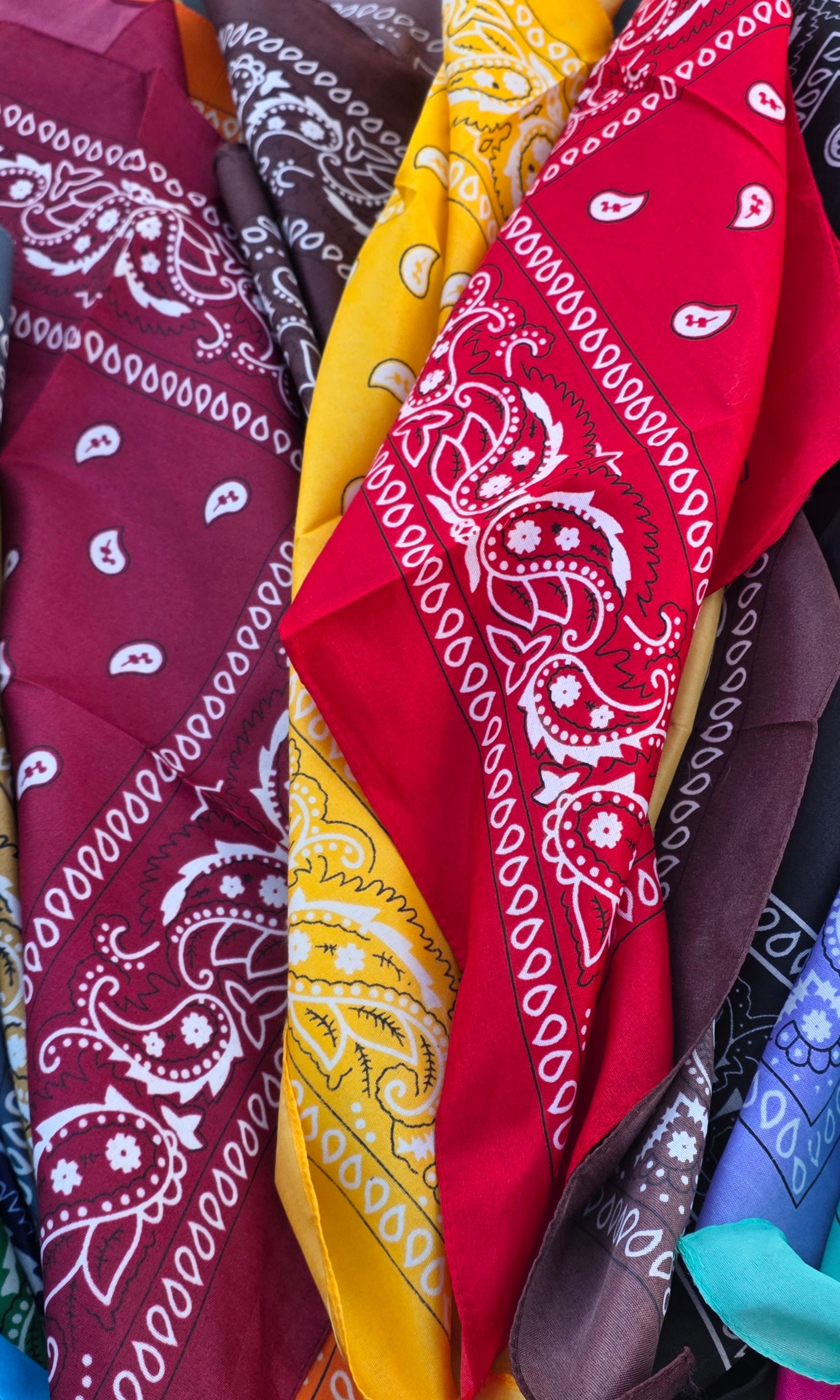 Bandanas Tendance – 20 Coloris