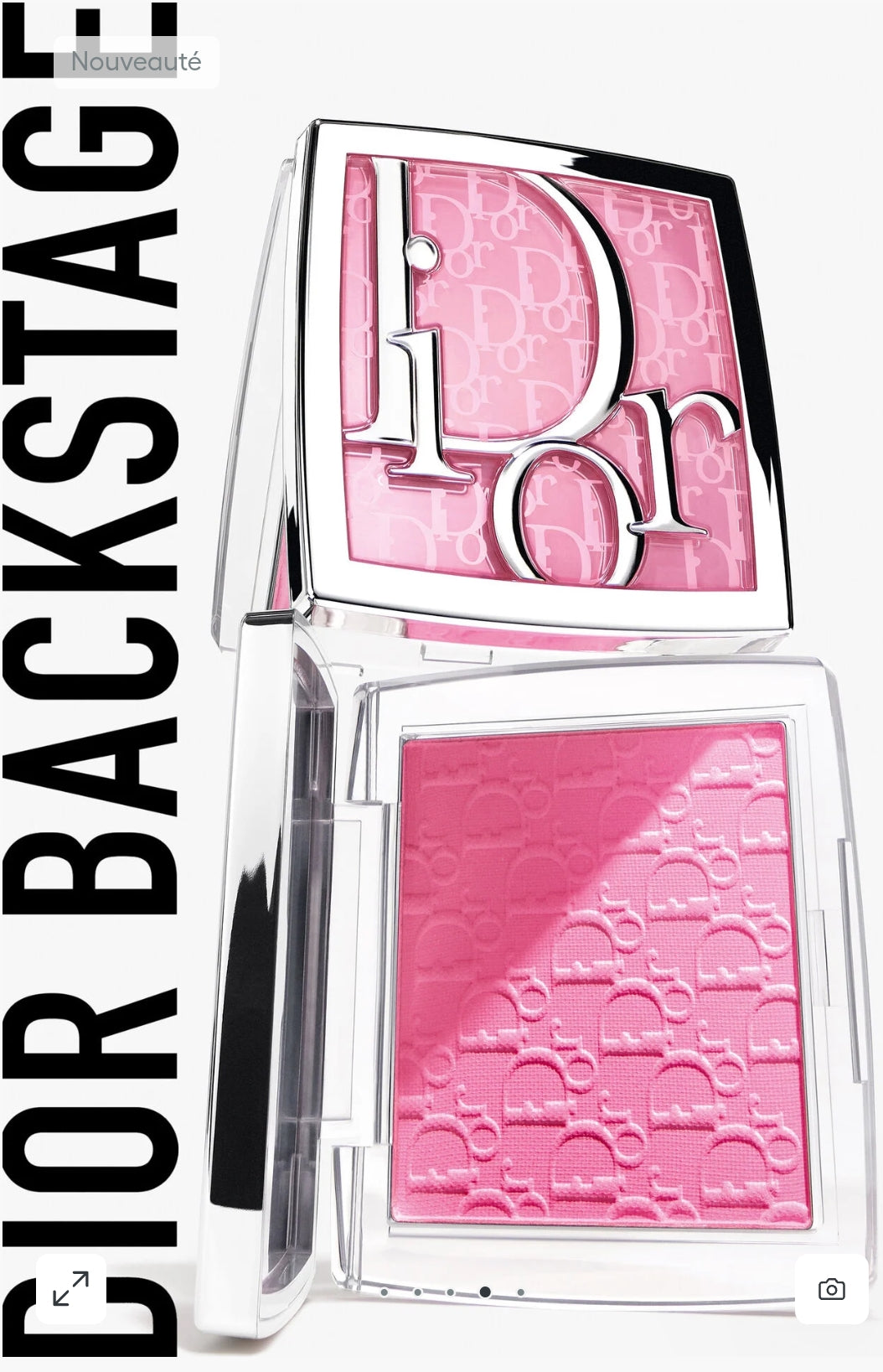 Les Blushs et les Bronzers
Dior Backstage Rosy Glow
Blush couleur activée par le pH