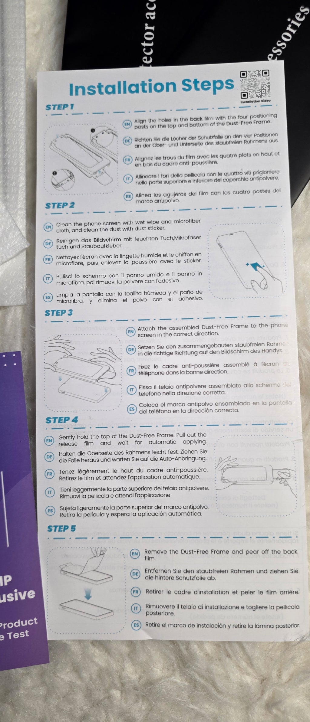 Pack Complet Verres Trempés iPhone 15 Pro Max