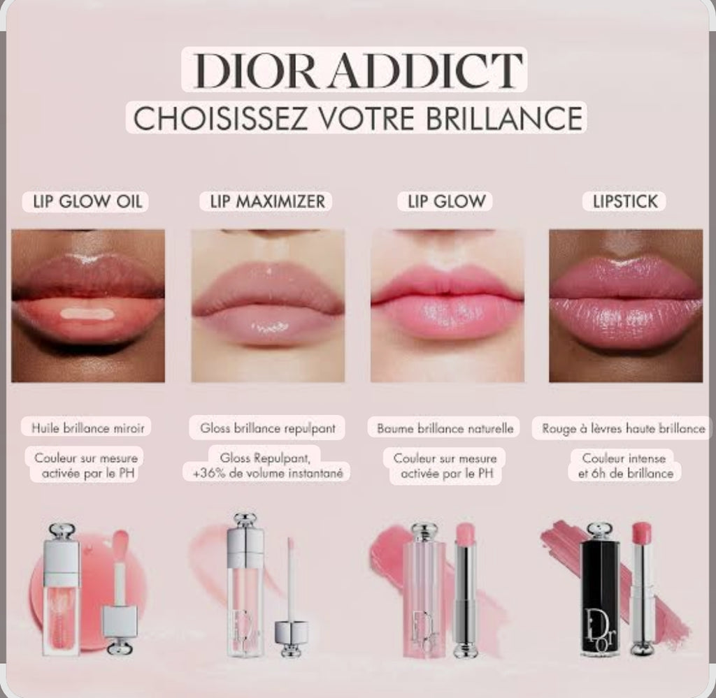 Dior Addict Lip Maximizer – Gloss repulpant hydratant Dior | Plusieurs teintes disponibles