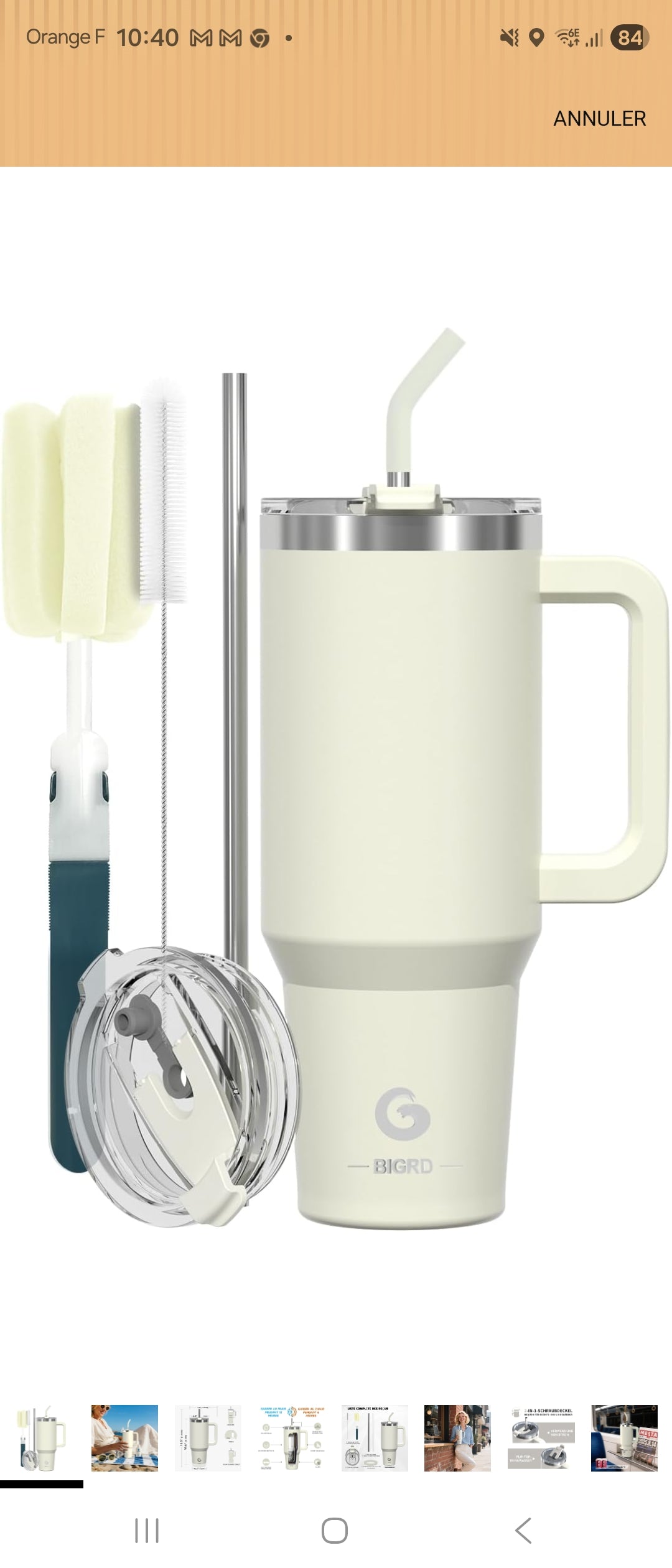 Gourde Tumbler Isotherme 1,2L