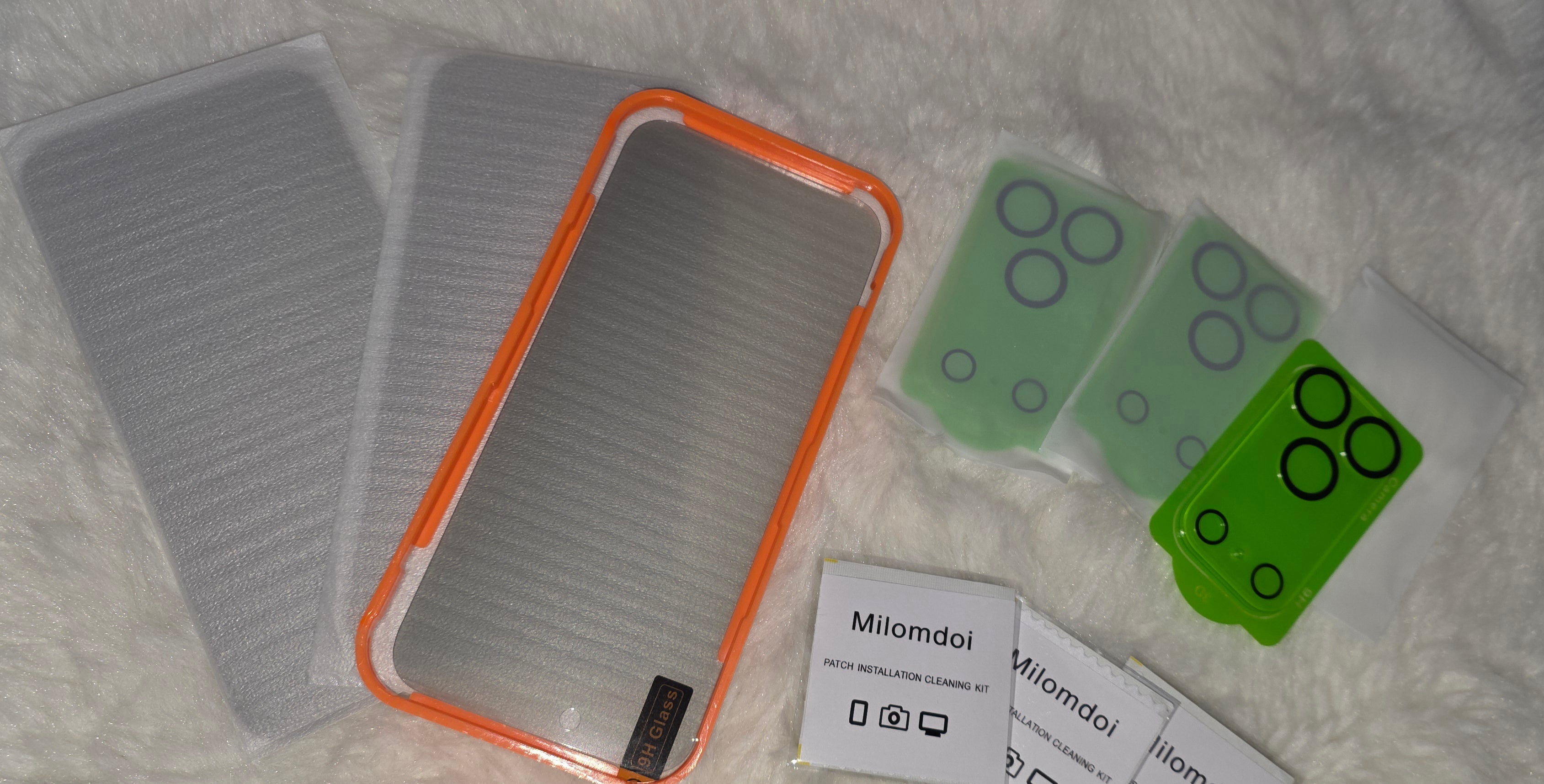 Pack 3 verres trempés iPhone 17 Pro Max anti espion + caméra – Compatible 16 Pro Max