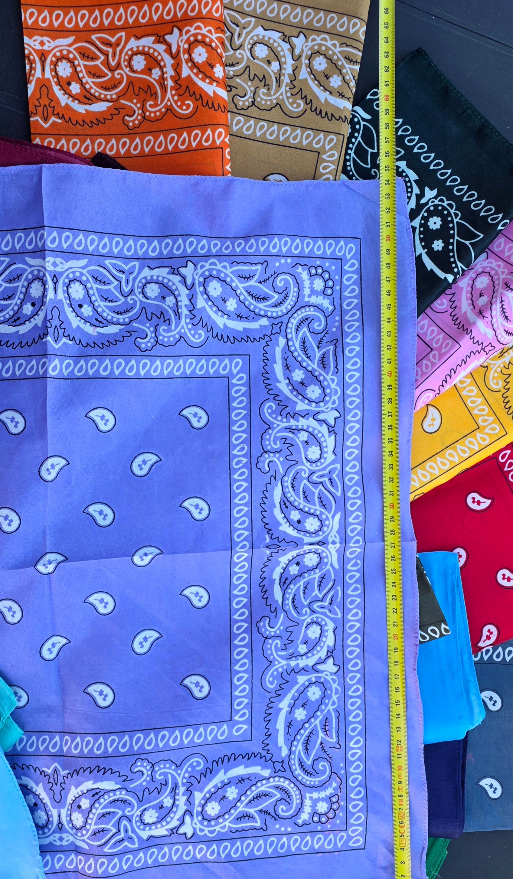 Bandanas Tendance – 20 Coloris