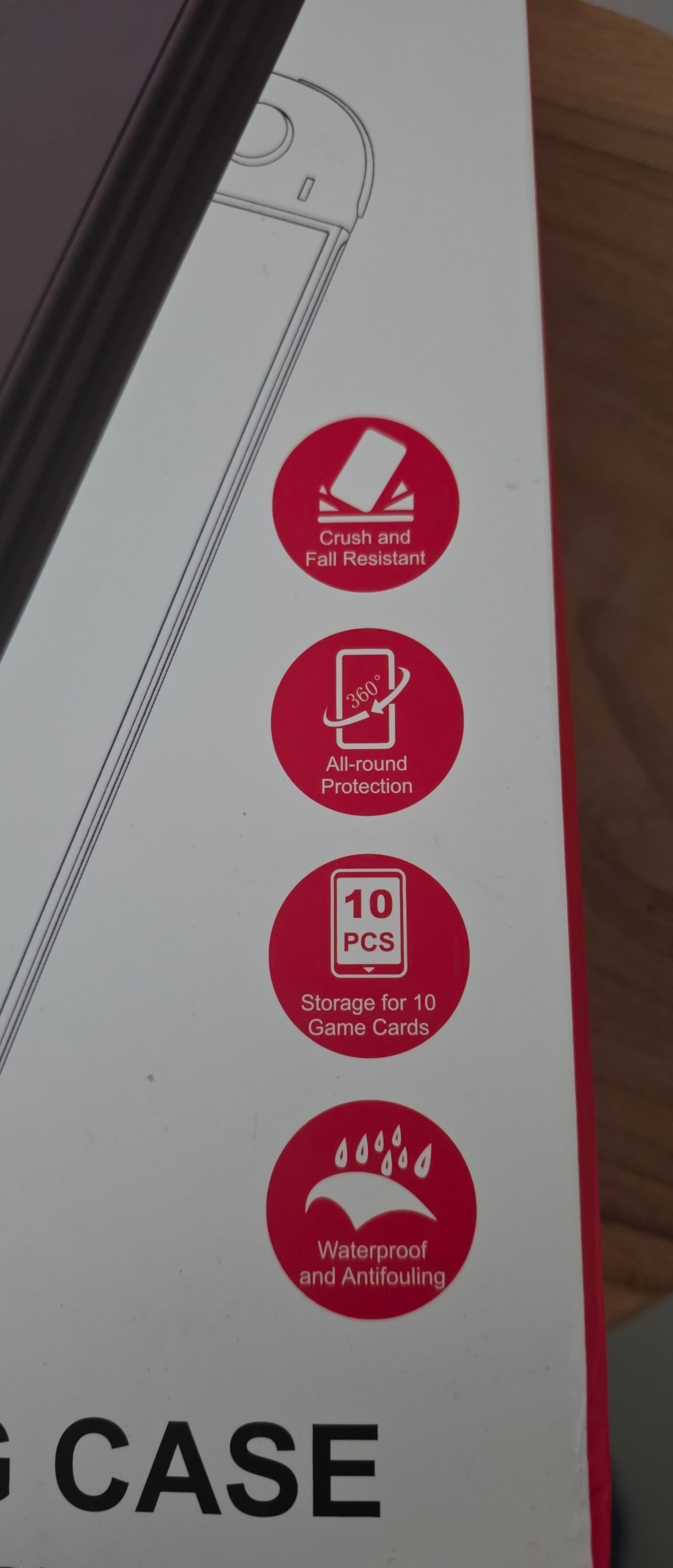 Housse Nintendo Switch / OLED / Switch 2 – Protection complète + rangement jeux