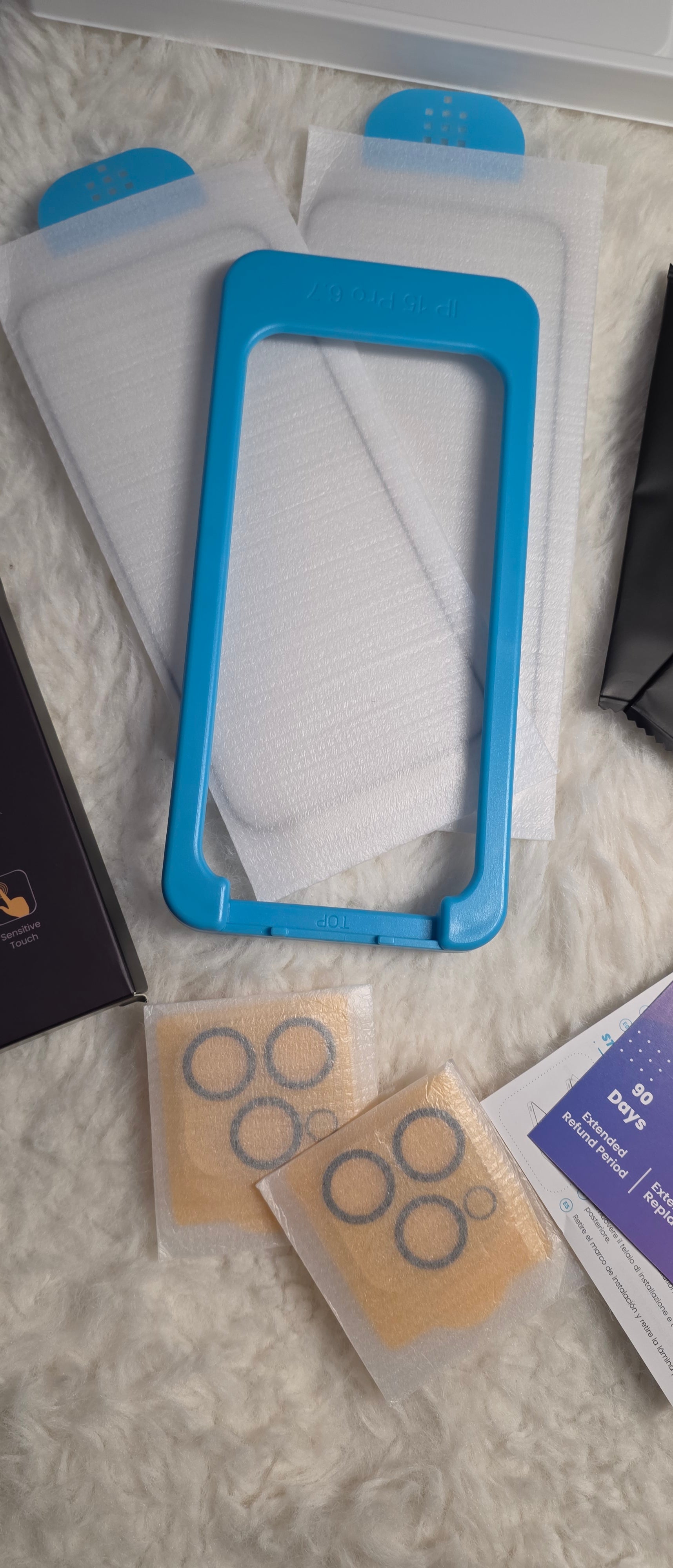 Pack Complet Verres Trempés iPhone 15 Pro Max