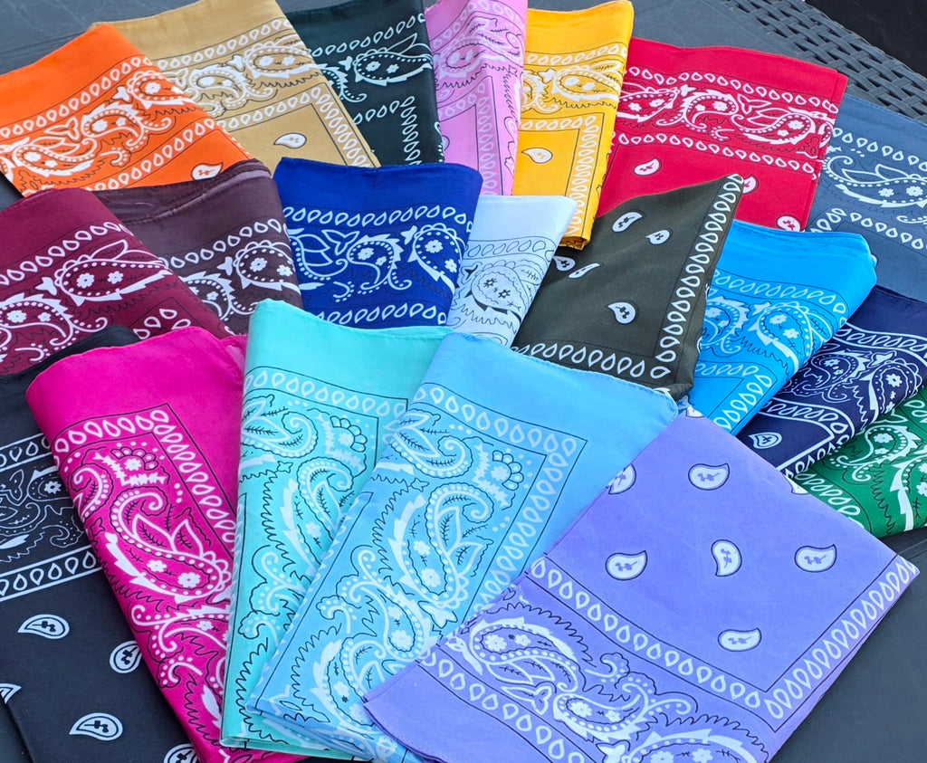 Bandanas Tendance – 20 Coloris