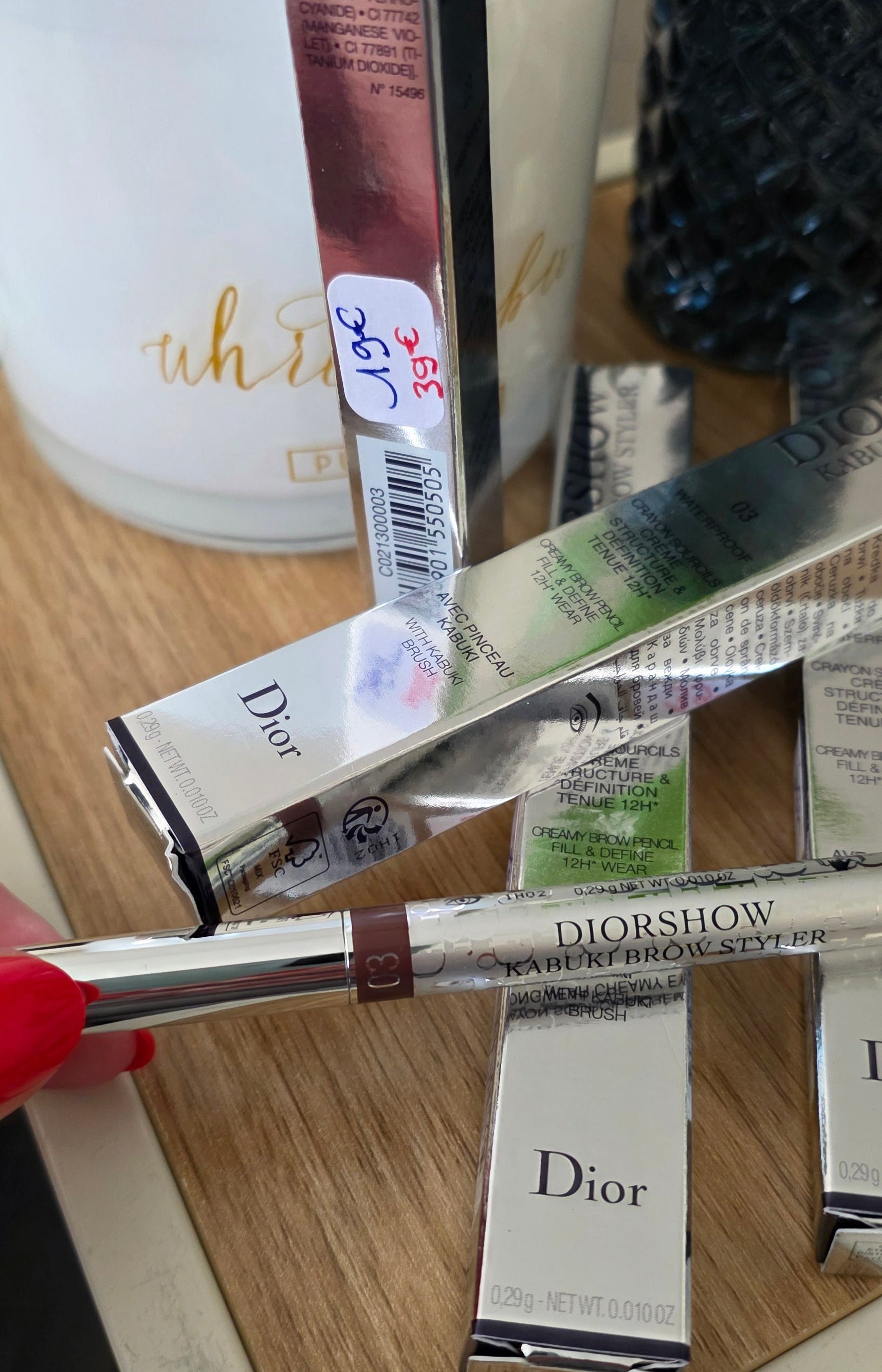 DIORSHOW KABUKI BROW STYLER DIOR 03 BROWN – SOURCILS PARFAITS LONGUE TENUE