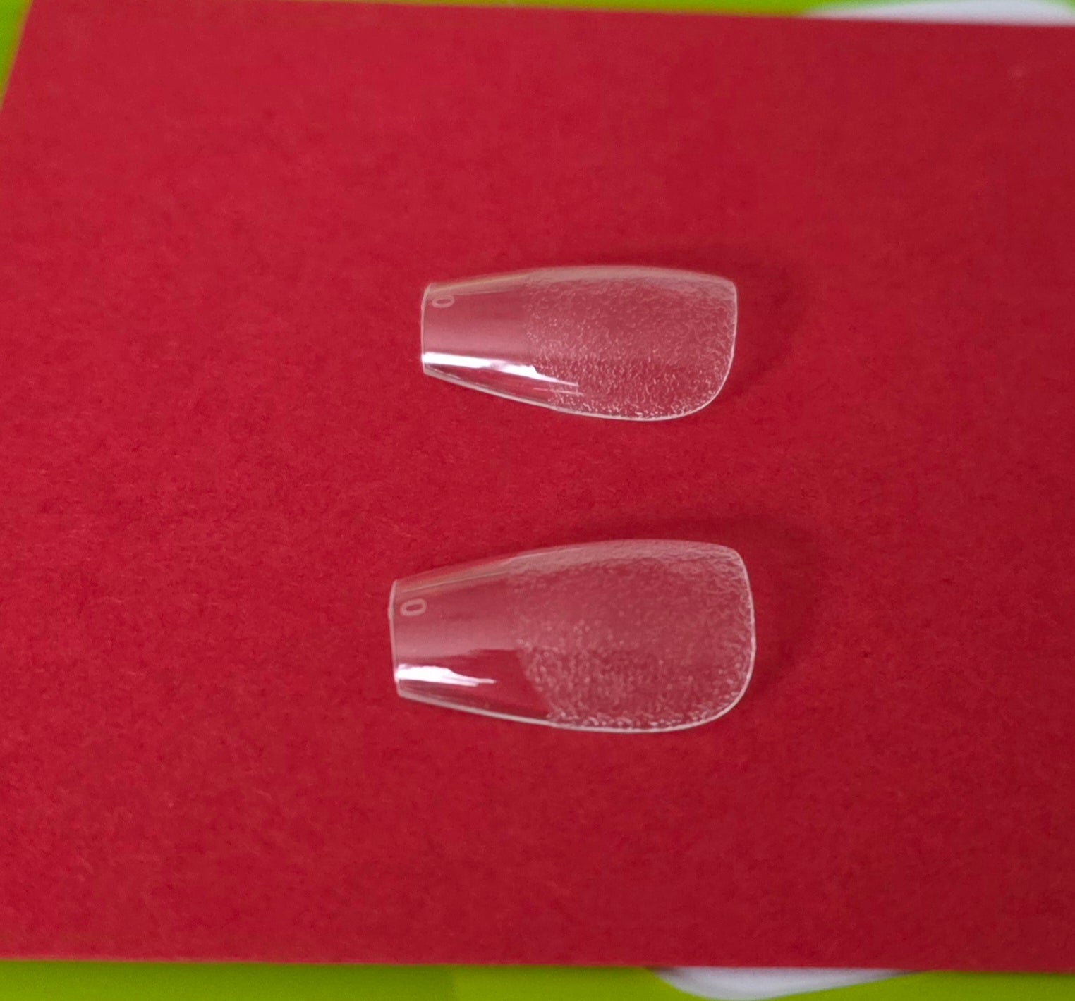 Capsules Gel X Transparentes Formes différentes disponibles – Faux Ongles Professionnels