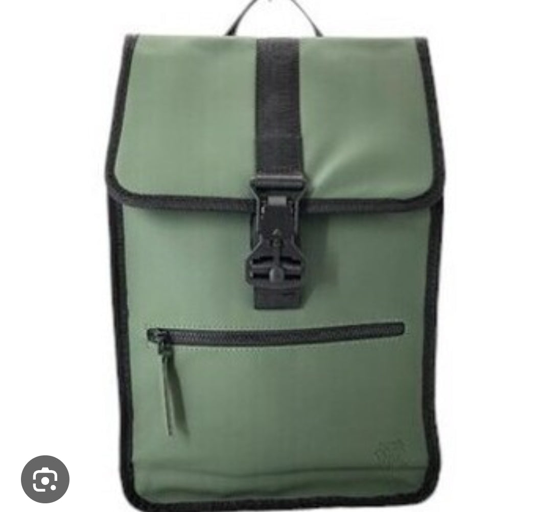 Sac à Dos Bill Tornade Noir Déperlant – Style Minimaliste Urbain – Comme Neuf