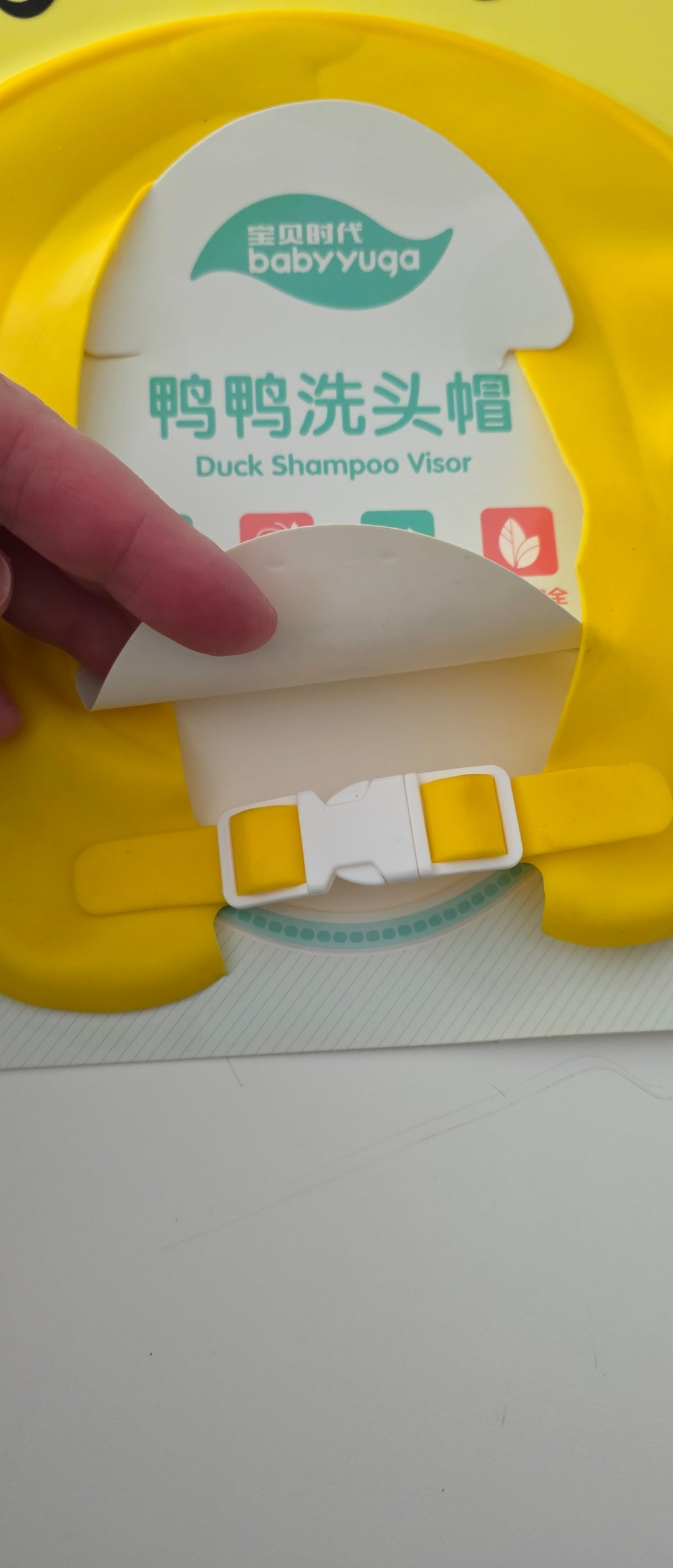 Visière Shampoing Bébé Anti-Pleurs
