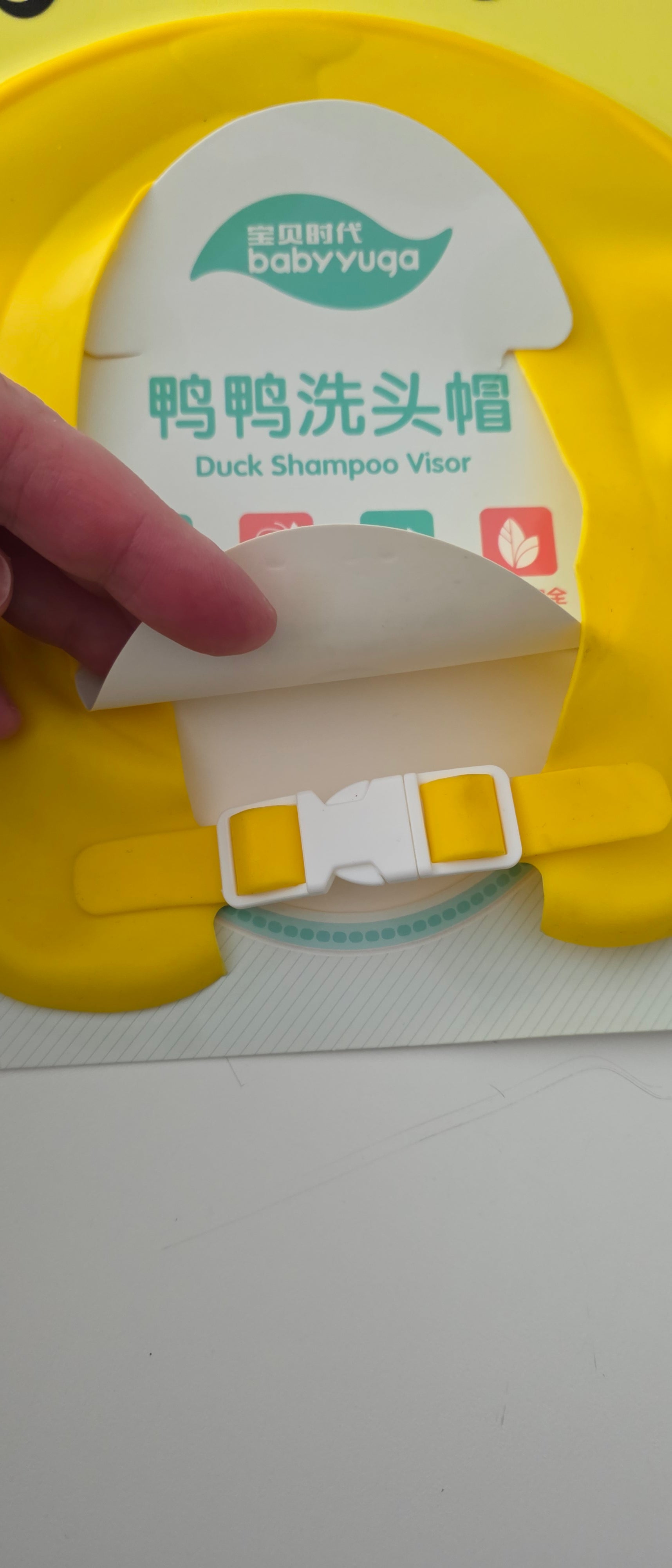 Visière Shampoing Bébé Anti-Pleurs