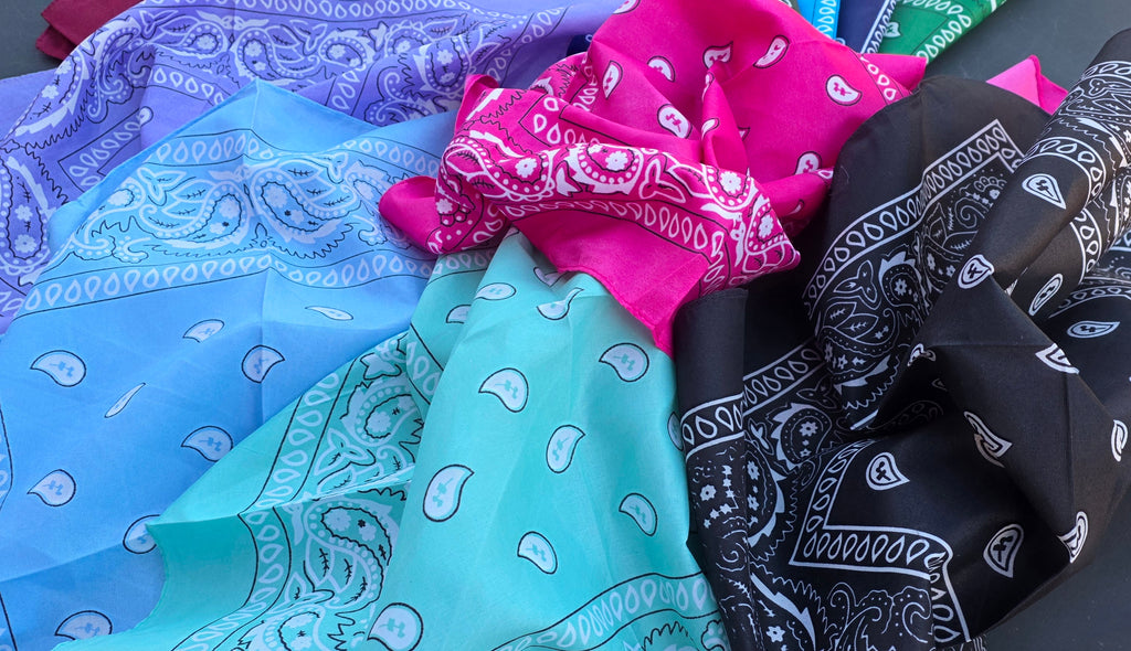Bandanas Tendance – 20 Coloris