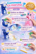 Mini Projecteur Dessin Enfant 3-en-1