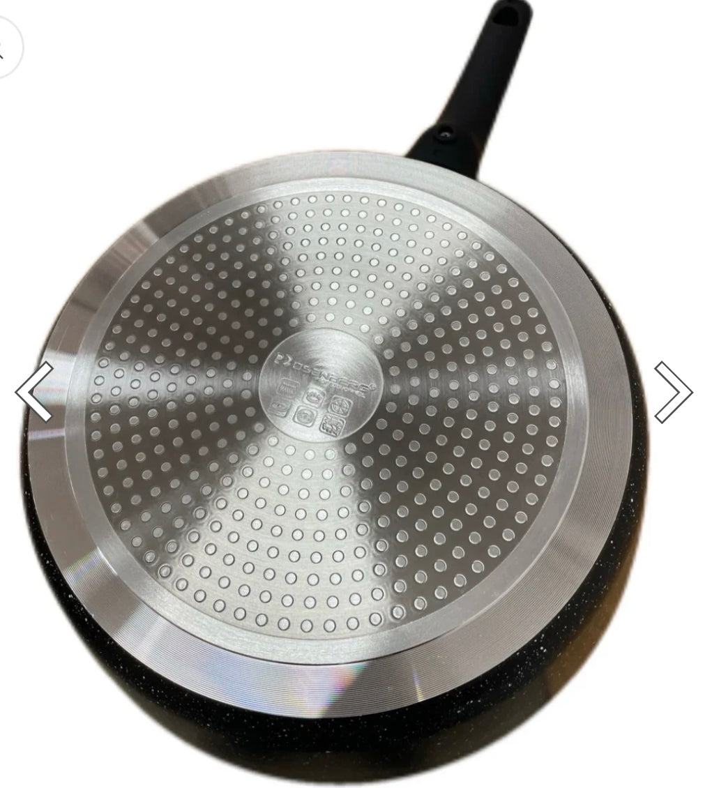 Sauteuse Rosenberg Professionnel 28 cm – 4,2 L – Tous Feux dont Induction 🍳