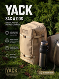 Sac à Dos YACK Ultra Résistant – Voyage, Sport & Outdoor 🎒🔥