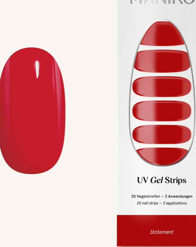 MANIKO UV Gel Strips – Ongles effet gel longue tenue – Coloris variés – Neuf