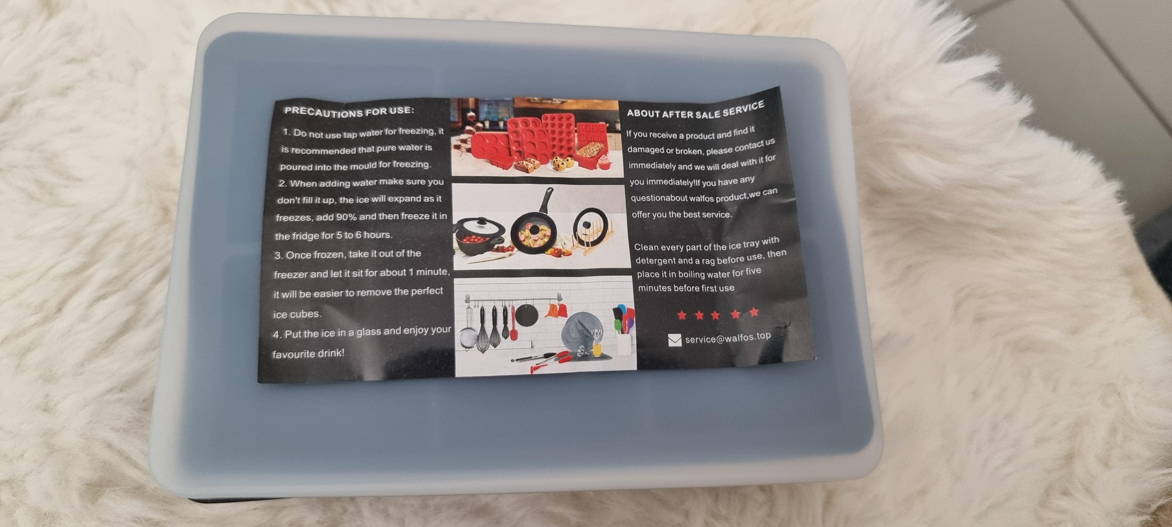 Bac à glaçons XXL premium – Glace cristalline & démoulage facile 🧊✨