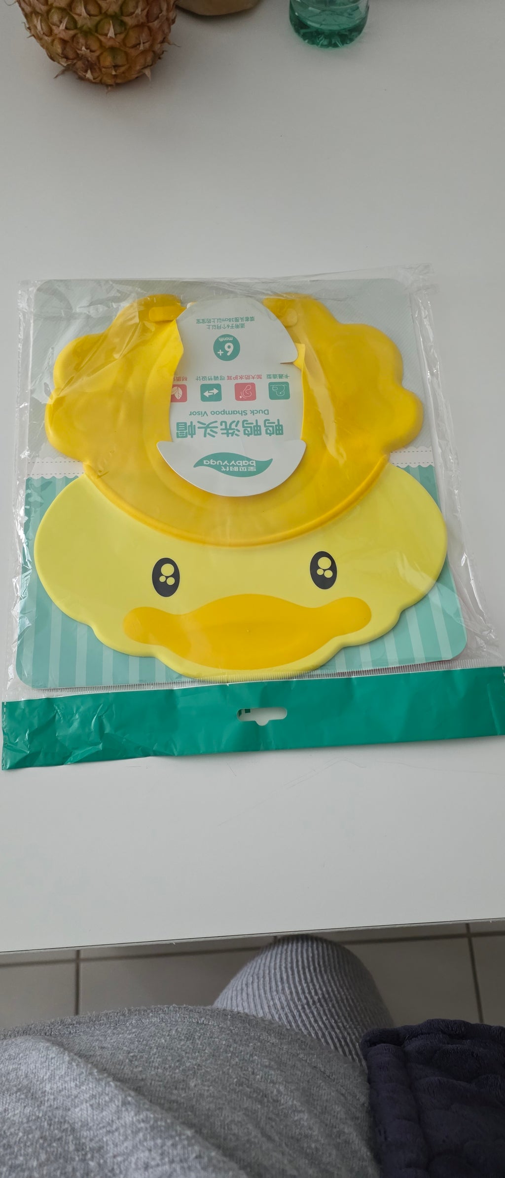 Visière Shampoing Bébé Anti-Pleurs