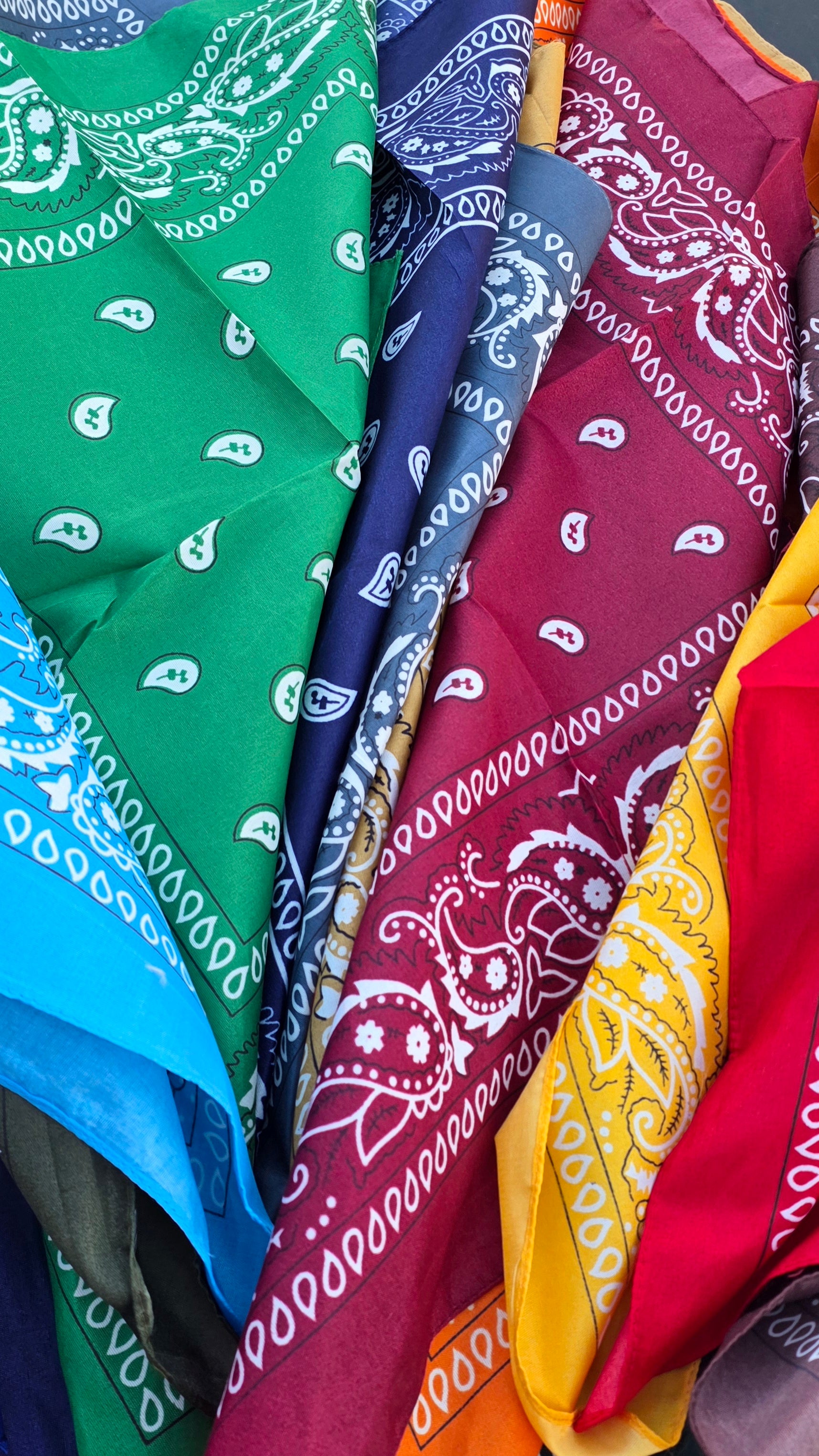Bandanas Tendance – 20 Coloris